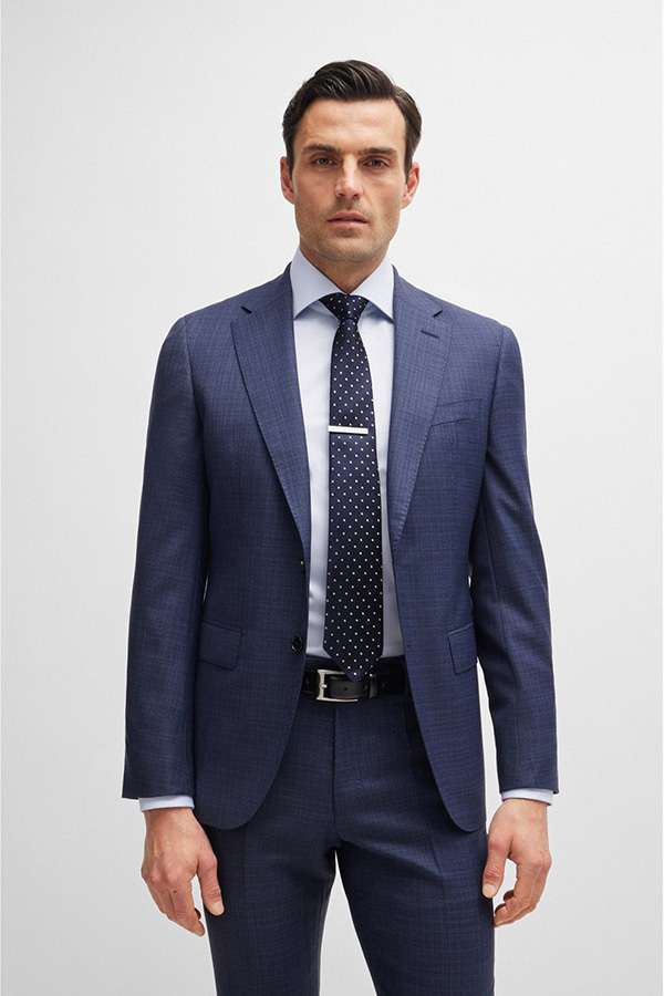 ΓΡΑΒΑΤΑ BOSS - 404 ΜΠΛΕ